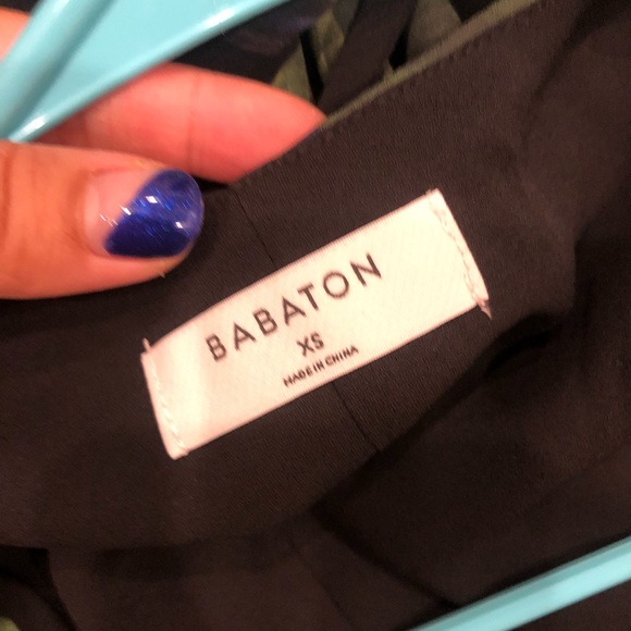 Aritzia Babaton Floral Wrap Dress - Picture 3 of 4